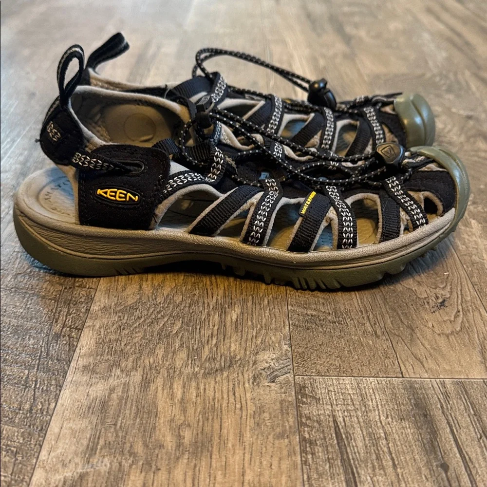 Keen Black and Gray Women's Sandals